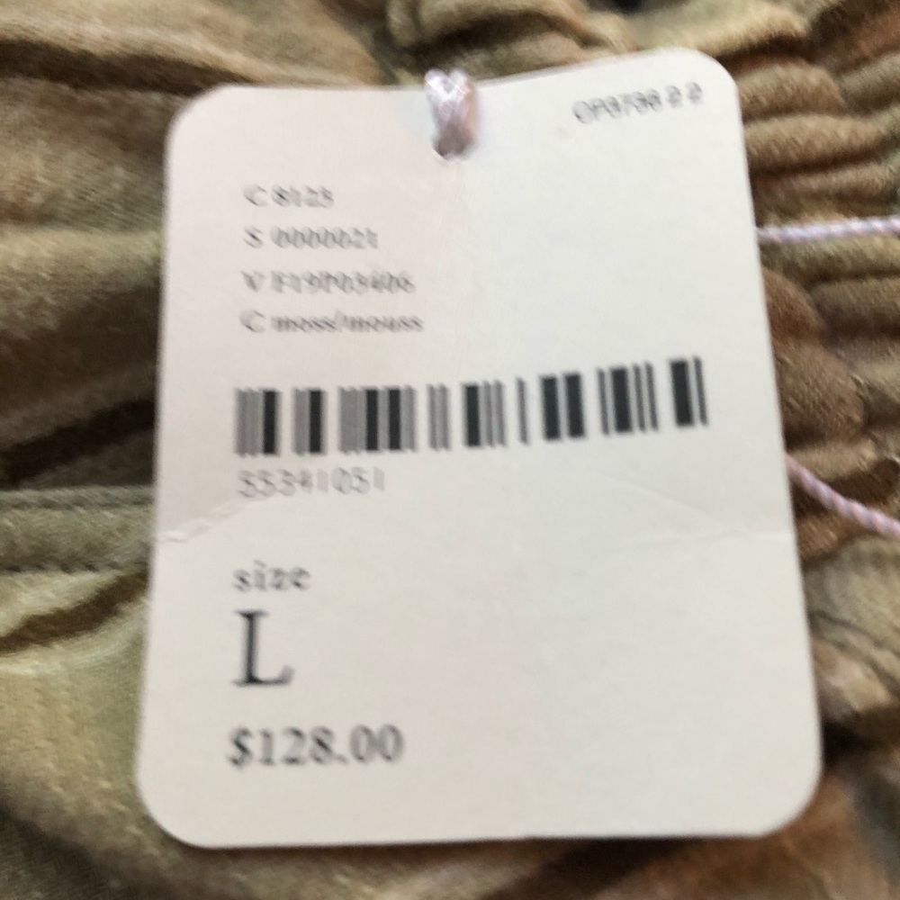 NWT free people jumpsuit size L - Picture 8 of 8